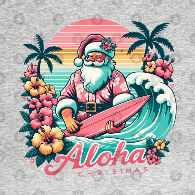 Hawaiian Santa by Chromatic Fusion Studio